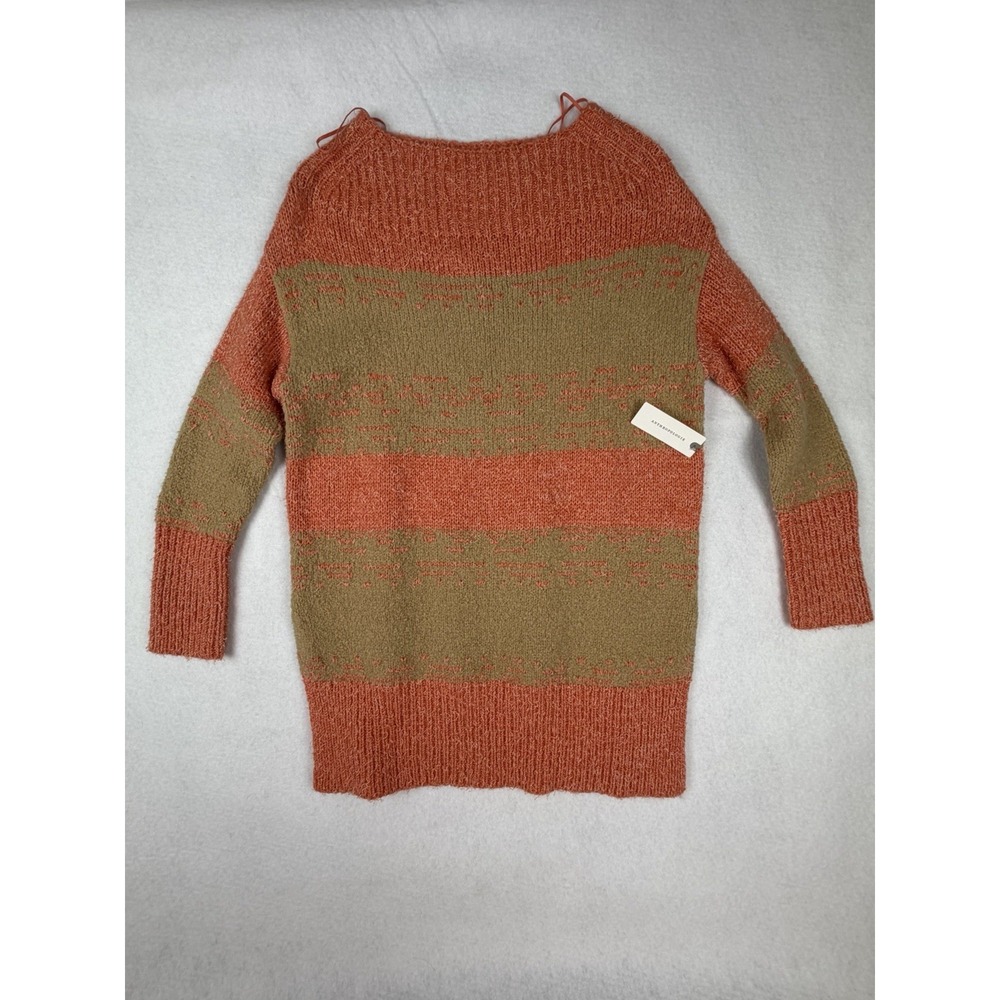 Anthropologie NWT Woman's XS Sweater Long Sleeve Cotton Blend